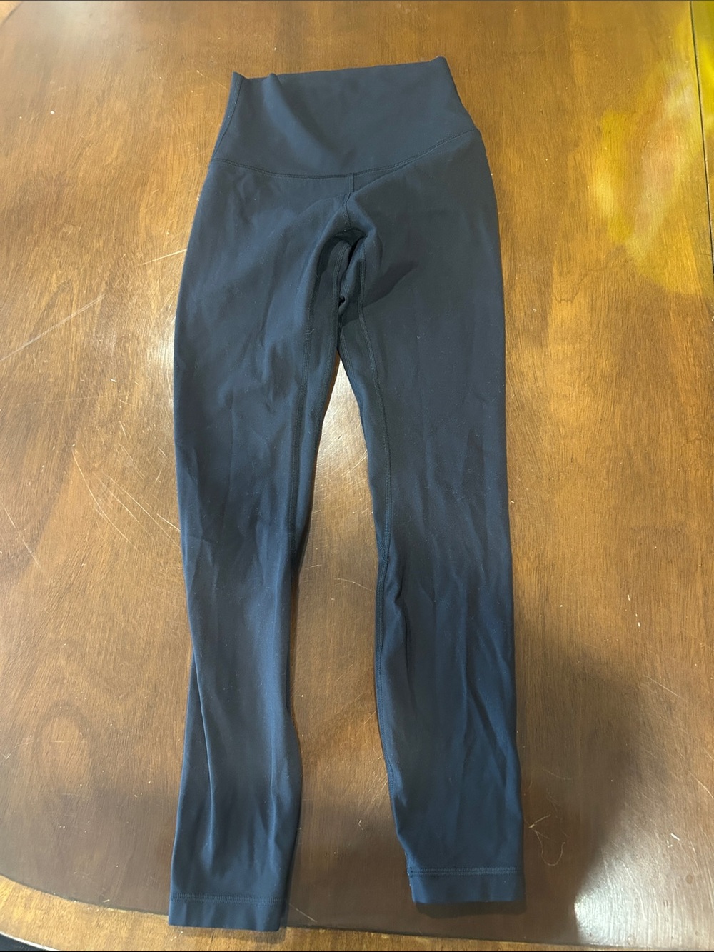 lululemon athletica Black Reflective Logo Leggings - Picture 4 of 9